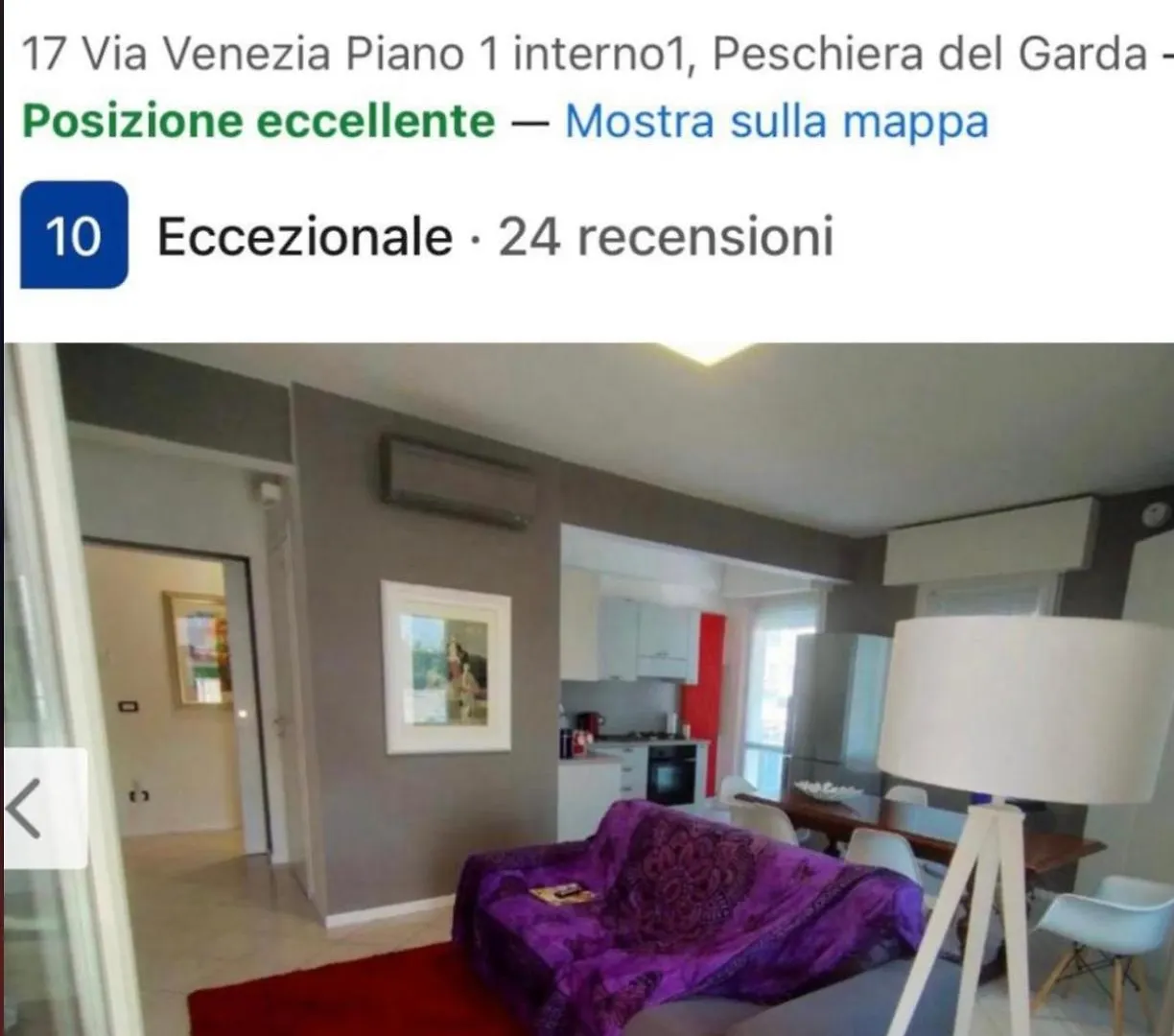 公寓 Appartamento Bastione San Marco 佩斯基耶拉德加达
